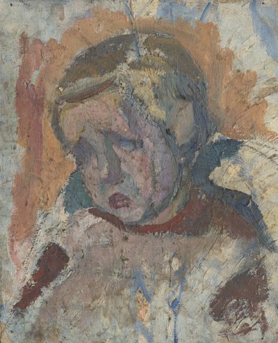 Estudio de cabeza de un niño de Frida Konstantin